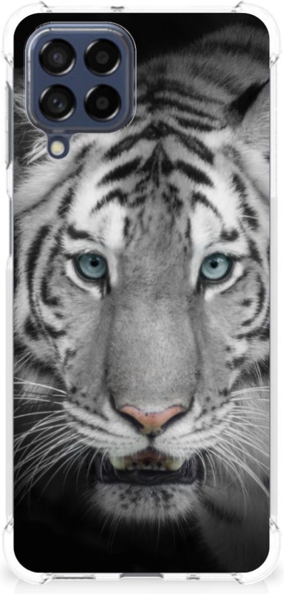 TPU Case Anti-Shock voor Samsung Galaxy M53 Case Anti-shock Tijger