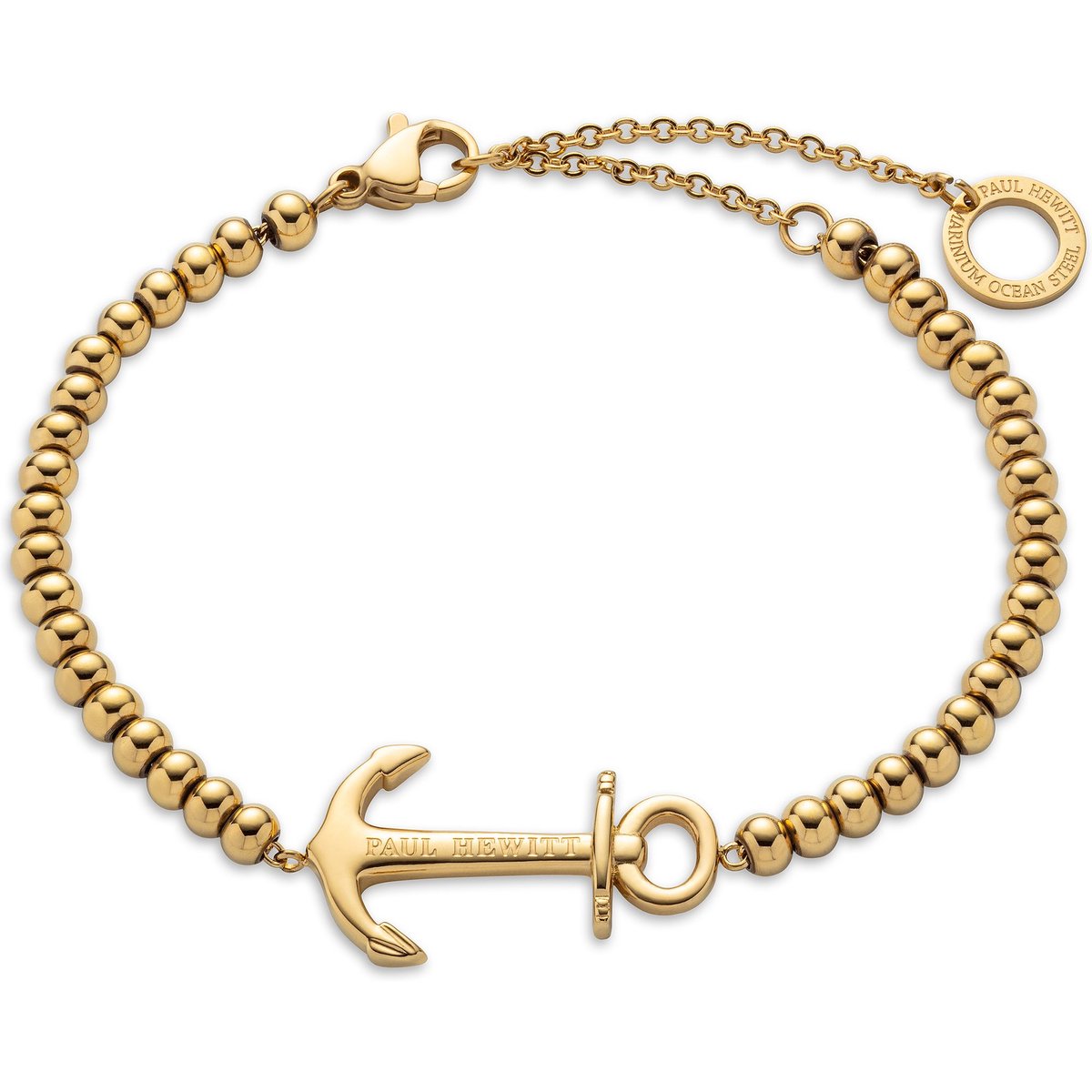 Paul Hewitt Damen-Armband Recyceltes Edelstahl One Size Gold 32023137