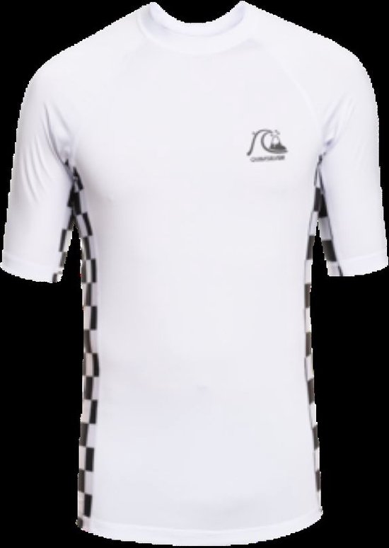 Quiksilver - UV-Zwemshirt met korte mouwen voor mannen - Arch - Wit - maat XS