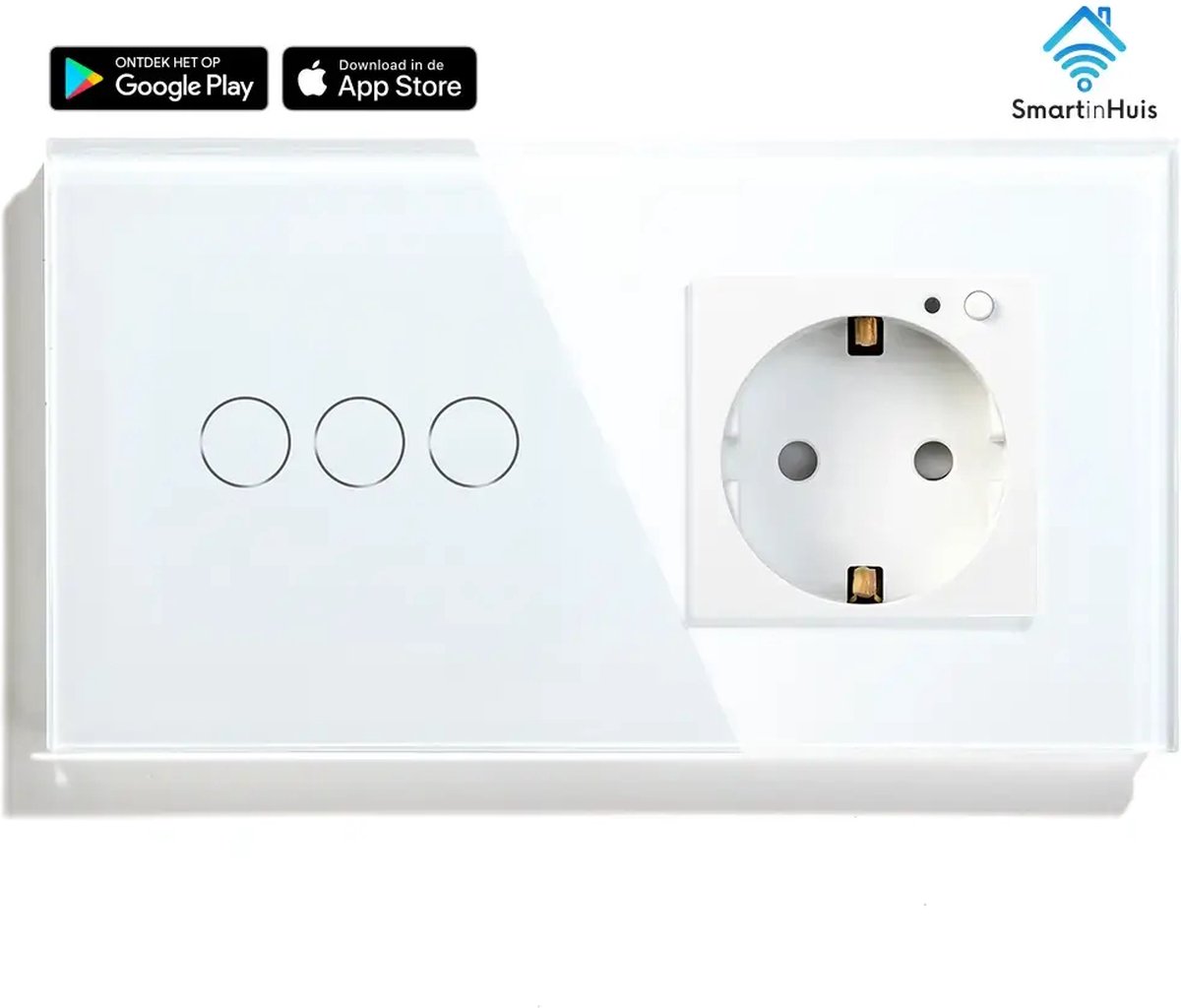 Smart Home Slimme Rolluik Timer Schakelbare Led] Smart Rolluiktimer, Maxcio Wifi-jaloezieën Google Home Schakelaar Aanraakschakelaar Voor Jaloezieën En Rolluiken