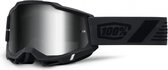 100% Accuri 2 Scranton - Motocross Enduro Crossbril BMX MTB Bril met Spiegel Lens - Donker Grijs