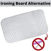 Bol.com Dirply Ironing Board Table - 84.5 x 48.5 cm - Silver - Cotton - Iron Board - Ironing Table - Ironing Pad - Ironing Mat -... aanbieding