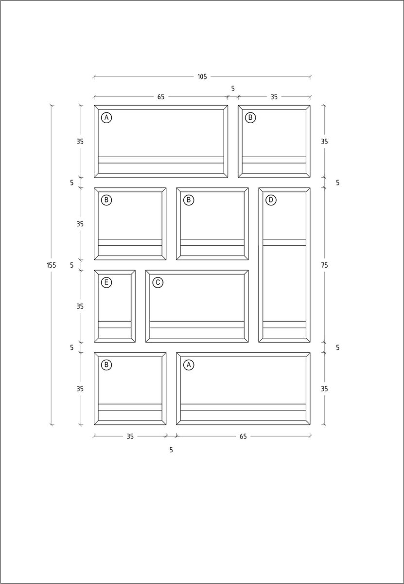 Industriele Shelfie Setup Delhi