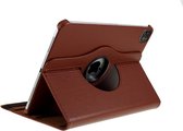 Arara Hoes Geschikt voor iPad Pro 11 inch hoes - (2022/2021/2020) - draaibaar tablethoes - bookcase - Bruin