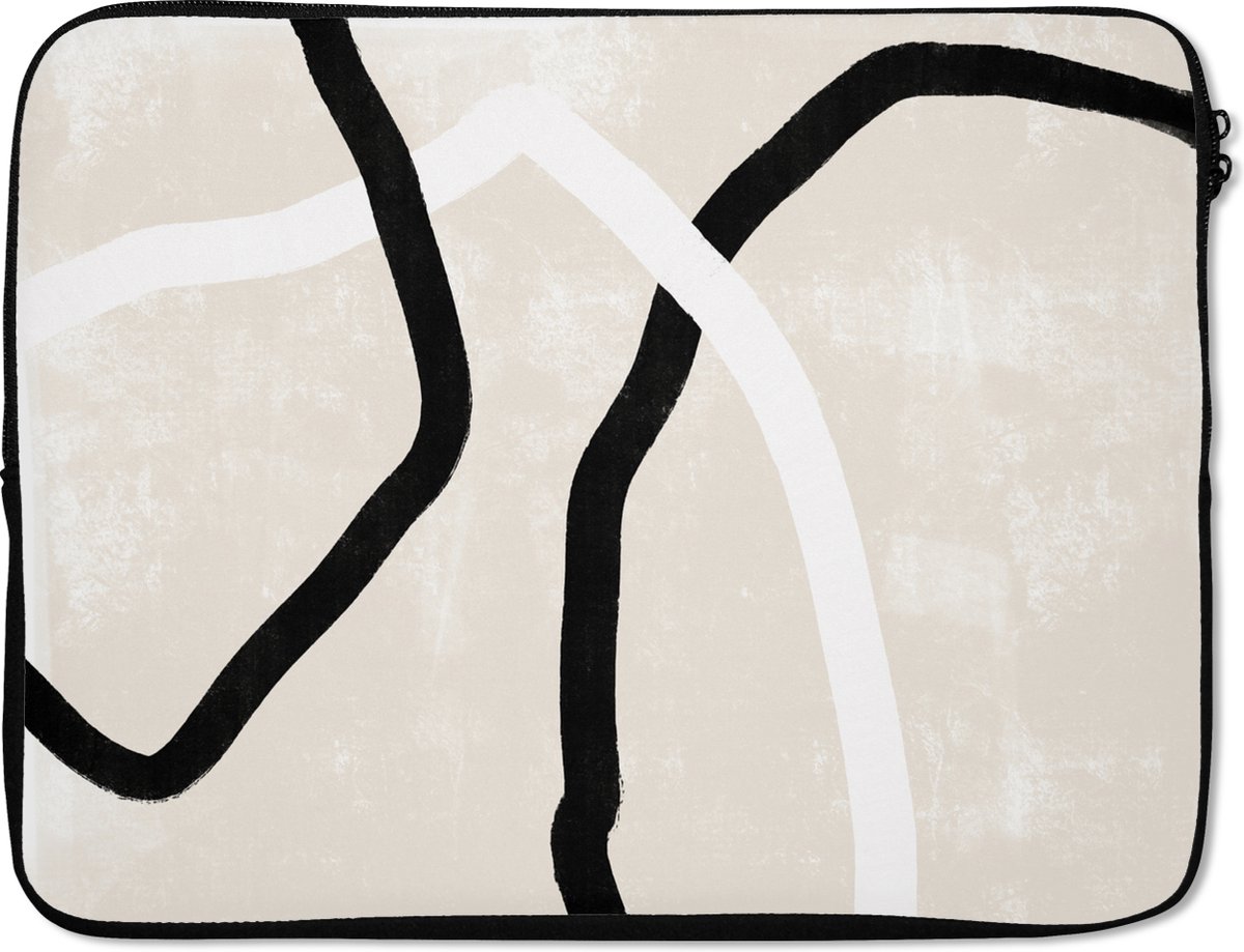 Laptophoes - Design - Minimalisme - Abstract - Laptop - Laptopcover - 15 6 Inch