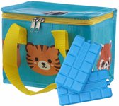 Puckator Kleine lunch koeltas met 2x koelelement - Adoramals print - 4,7 liter