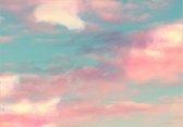 Papier peint photo King - Papier peint - Papier peint Papier peint non tissé - Papier peint photo Nuages ​​ardents - 250 x 175 cm