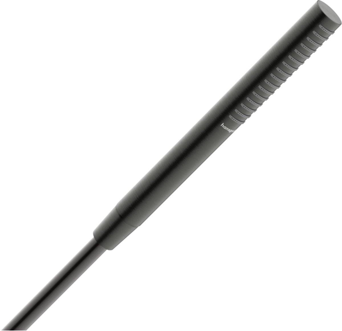 Hansgrohe Pulsify S handdouche - 10cm - 1 straalsoort - ecosmart - brushed black chrome (zwart)