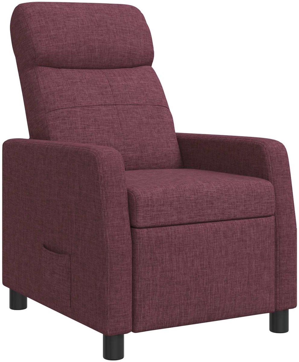 vidaXL Recliner - Paars - Stof