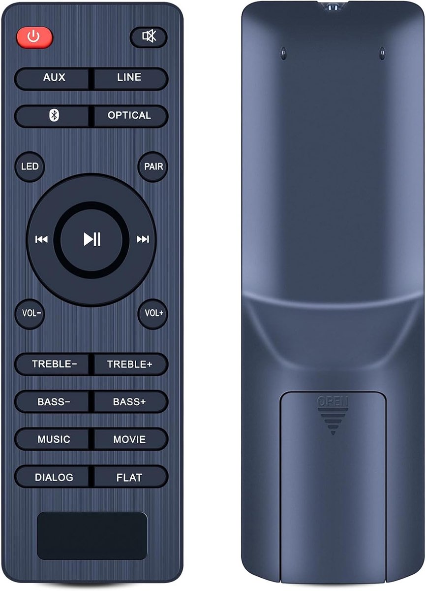 New replacement remote control suitable for Blaupunkt LS 1825 Soundbar - ShopVlot