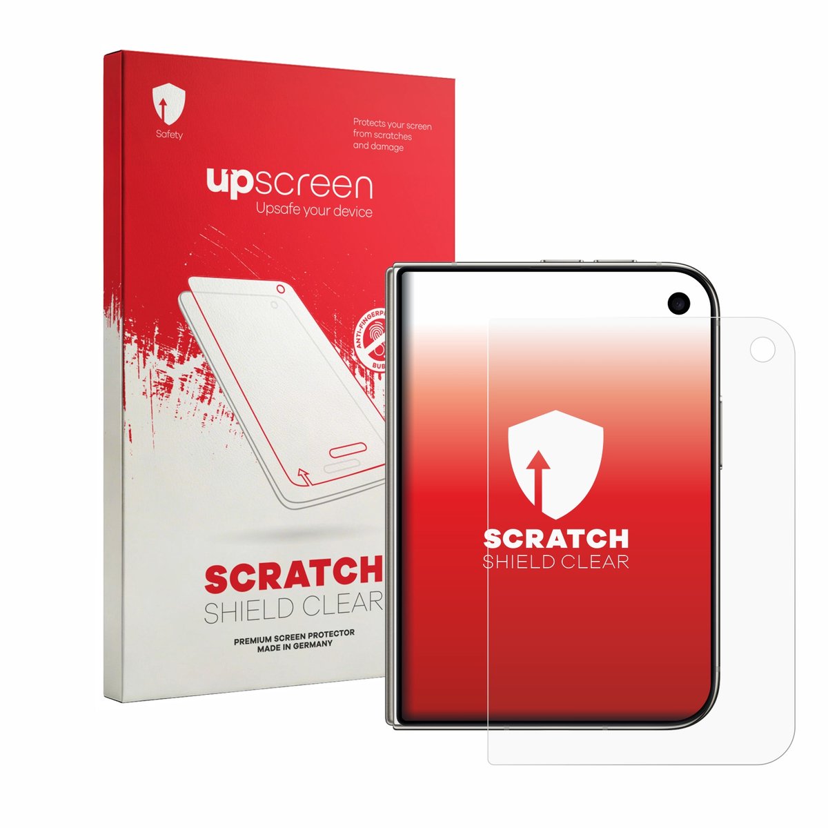 upscreen - Screenprotector voor Apple iPhone Duo - Folie Beschermfolie transparant