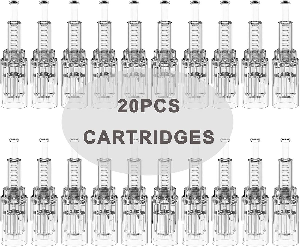 Microneedling naaldcartridges 36 pin - 20 stuks - gesteriliseerd - voor persoonlijk gebruik - ShopVlot