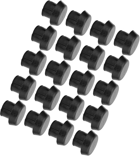 Dailygoods- Biljartkeu Cover - 20 Stuks - Rubber Plug - Eindkap - Bumper - Onderkap - Hoogwaardige Kwaliteit van Dailygoods — afbeelding 5