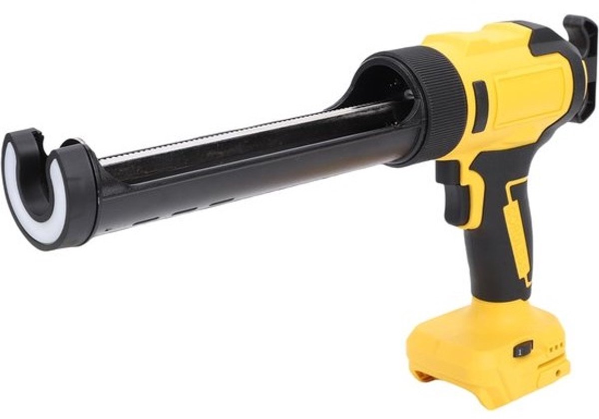 Draadloos kitpistool - Elektrische kitspuit - Nauwkeurig afdichten - Automatisch terugtreksysteem - 10oz-cilinders - Zwart