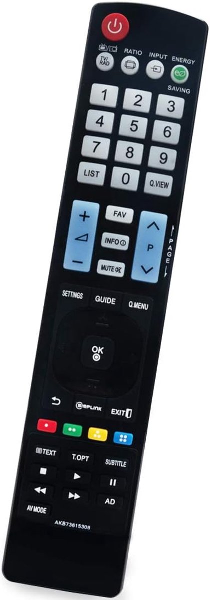 ALLIMITY AKB73615308 Remote Control Replacement for LG Plasma TV 50PA4500 50PA4500.AEB 50PA4500-ZF 50PA5500 - ShopVlot