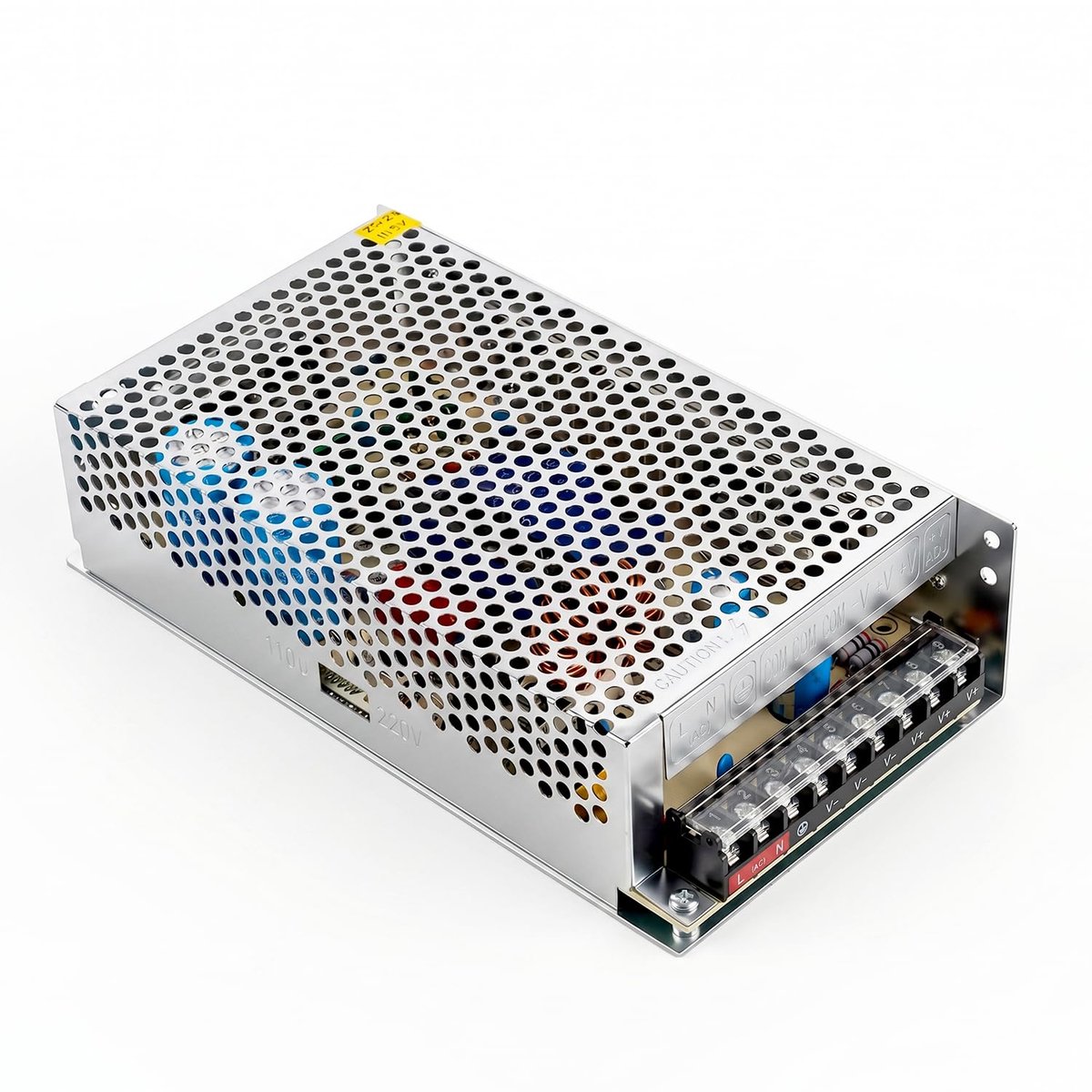 Transformator 5V 40A 200W Voeding 40A, AC 110V/220V naar 5 V DC Stuurprogramma, Laagspanningstransformator LED Driver, Slanke LED Strip Voeding, Constante Spanning Adapter voor LED-strip
