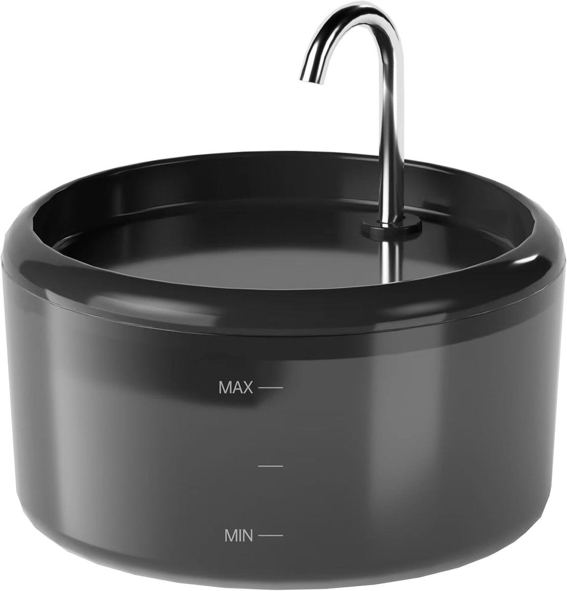 Kattenwaterfontein voor stil drinken: Automatische kattenfontein - 2,4L waterfontein kittenbakje voor binnen - Huisdierfontein met LED-licht - Elektrische huisdierwaterdispenser voor kleine dieren