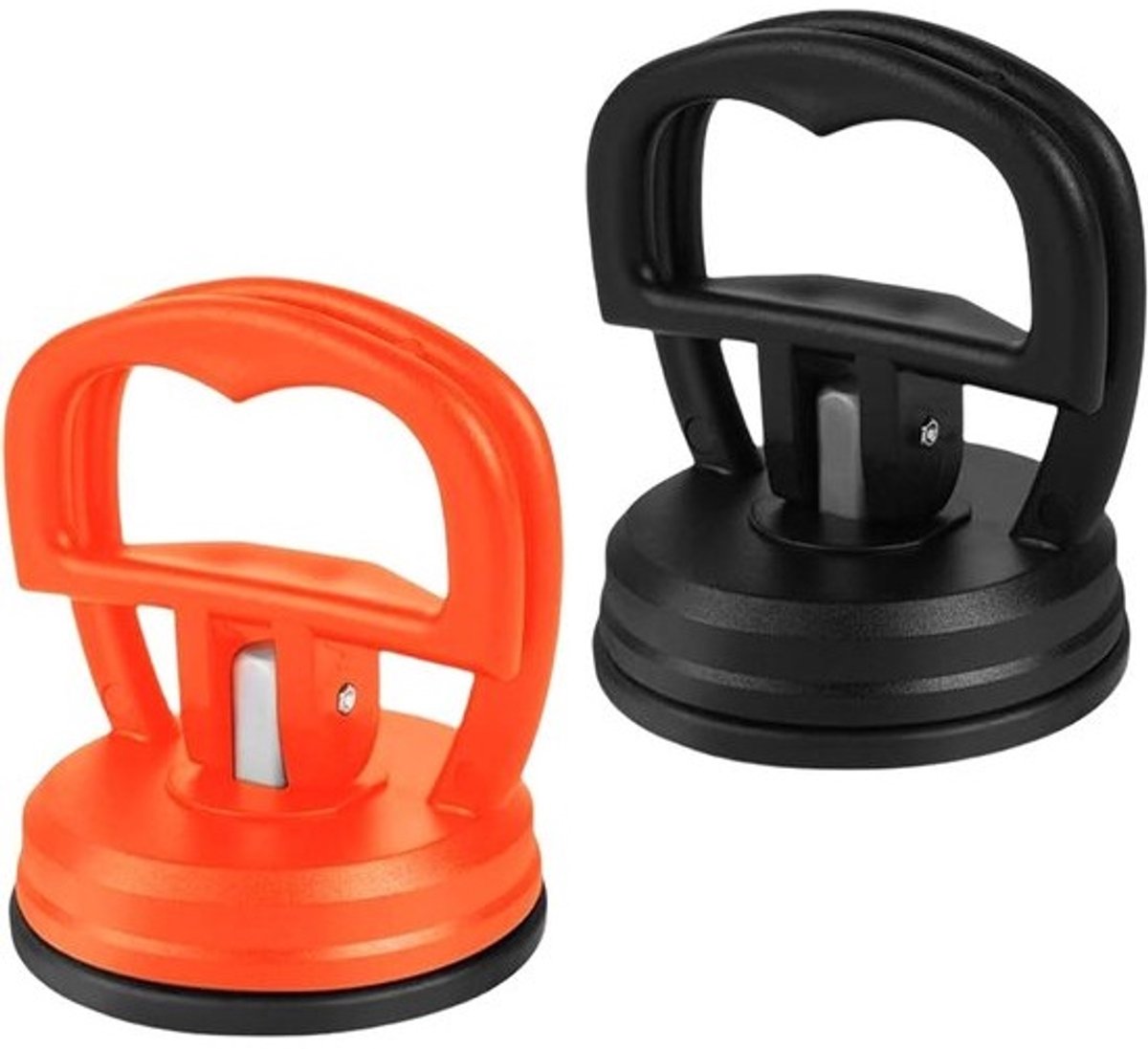 Dent zuignap - Set van 2 stuks - Voor auto - Heavy-duty deukenzuiger - Uitdeukgereedschap - Voor autoreparatie - Glazen deukenzuignap - Herstel van mobiele telefoons en computerschermen