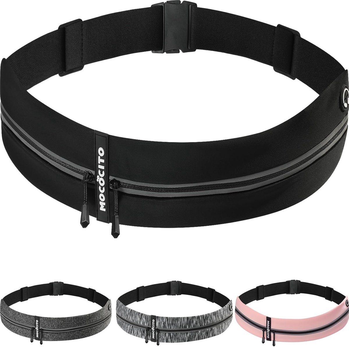 SnelShoppen - Waterdichte Waist Bag voor Mannen en Vrouwen - Multifunctionele Hardloopgordel met Ruimte voor Smartphones, Sleutels en Geld - Ideaal vo