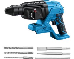 Cordless Hammer Drill Compatible with Makita 18 V Lithium Battery, Professional Brushless Combi Hammer, Impact Drill - ShopVlot