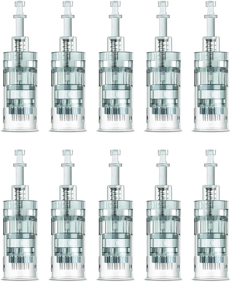 10 stuks Microneedling Pen naalden, Microneedling vervangende cartridges M8