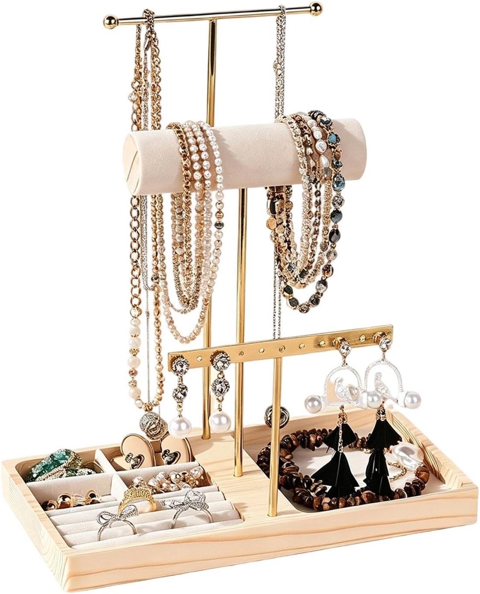Organizer Standaard T-Vormig Gelaagd Staand Decoratief
