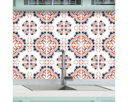 AREDE T1004 T1004 T1004 32 x Tile Stickers, Adhesive Wall Tiles for Bathroom, Kitchen, Peel and Stick, Self-Adhesive - ShopVlot