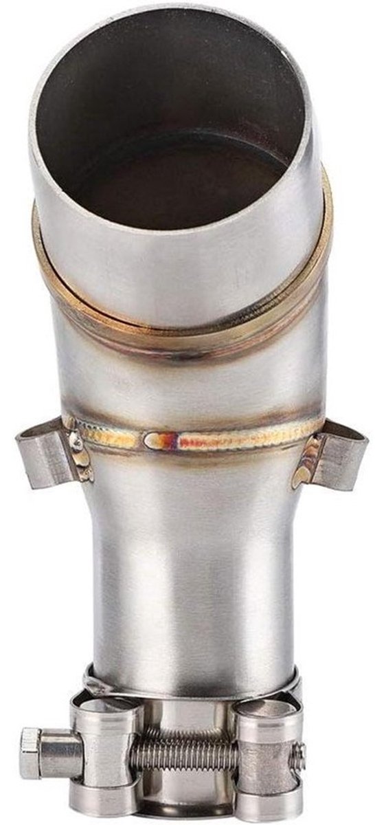 Middenlinkuitlaatconnector voor motorfiets - slip-on-uitlaatadapter voor R25 R3 - uitlaatmiddenpijpconnector - Geschikt voor modellen - van 2013-2016