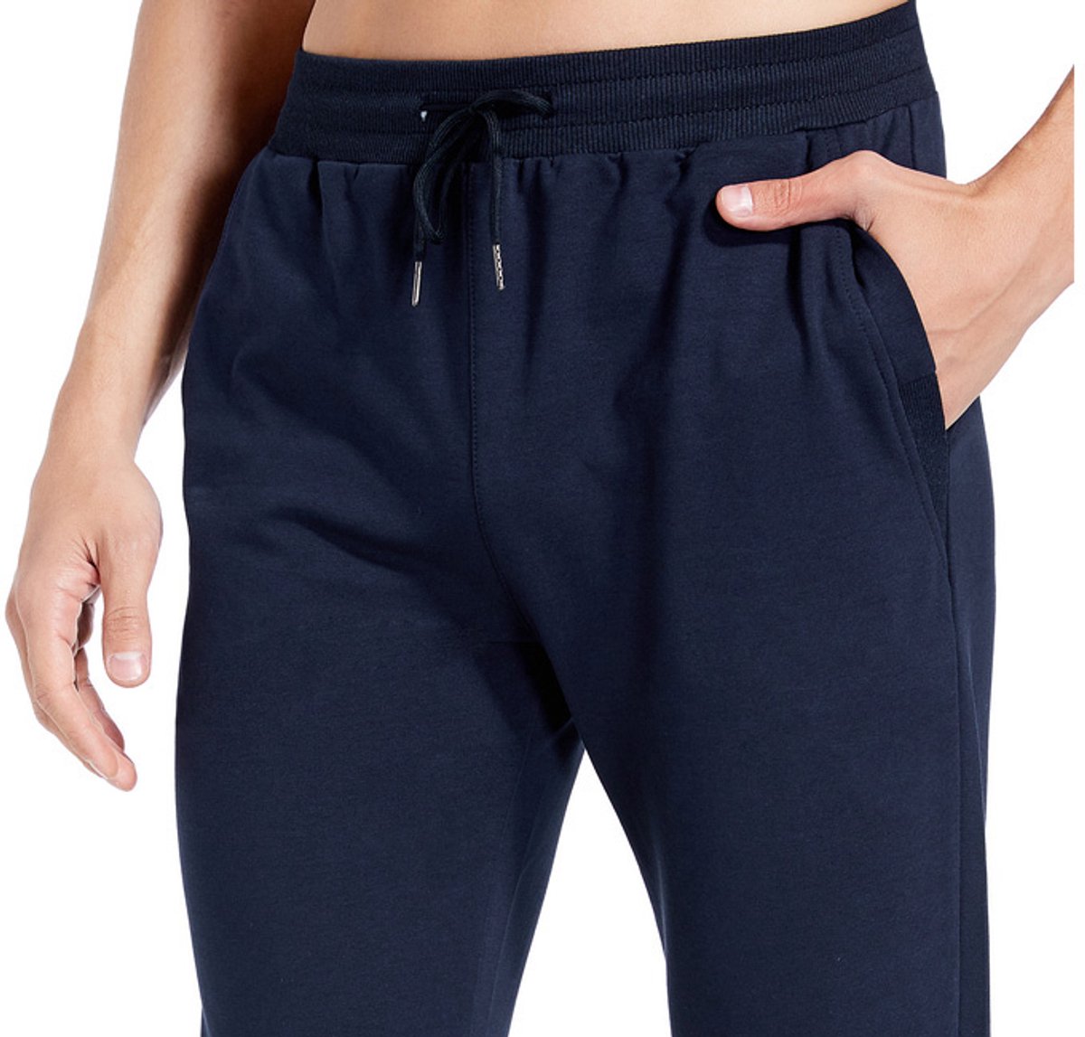 Outspot - Comfortabele en ultrazachte joggingbroek - Marineblauw - S