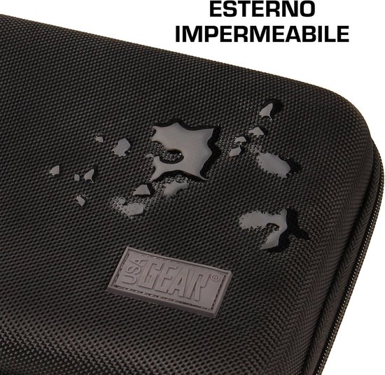 Dartcase Hard Shell voor 8 Darts - Zwart - Geschikt voor Soft Tip en Steel Tip - Beschermt en organiseert je darts — afbeelding 5