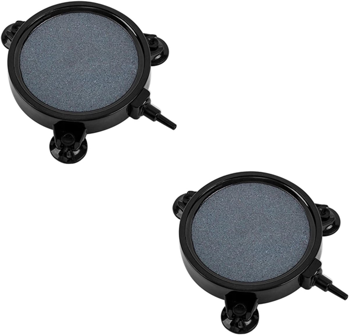 2 stuks 10 cm luchtsteenschijf, nano-bellen, diffuser, bruissteen, aquarium, zuurstofsteen voor luchtpomp, visbekken - ShopVlot