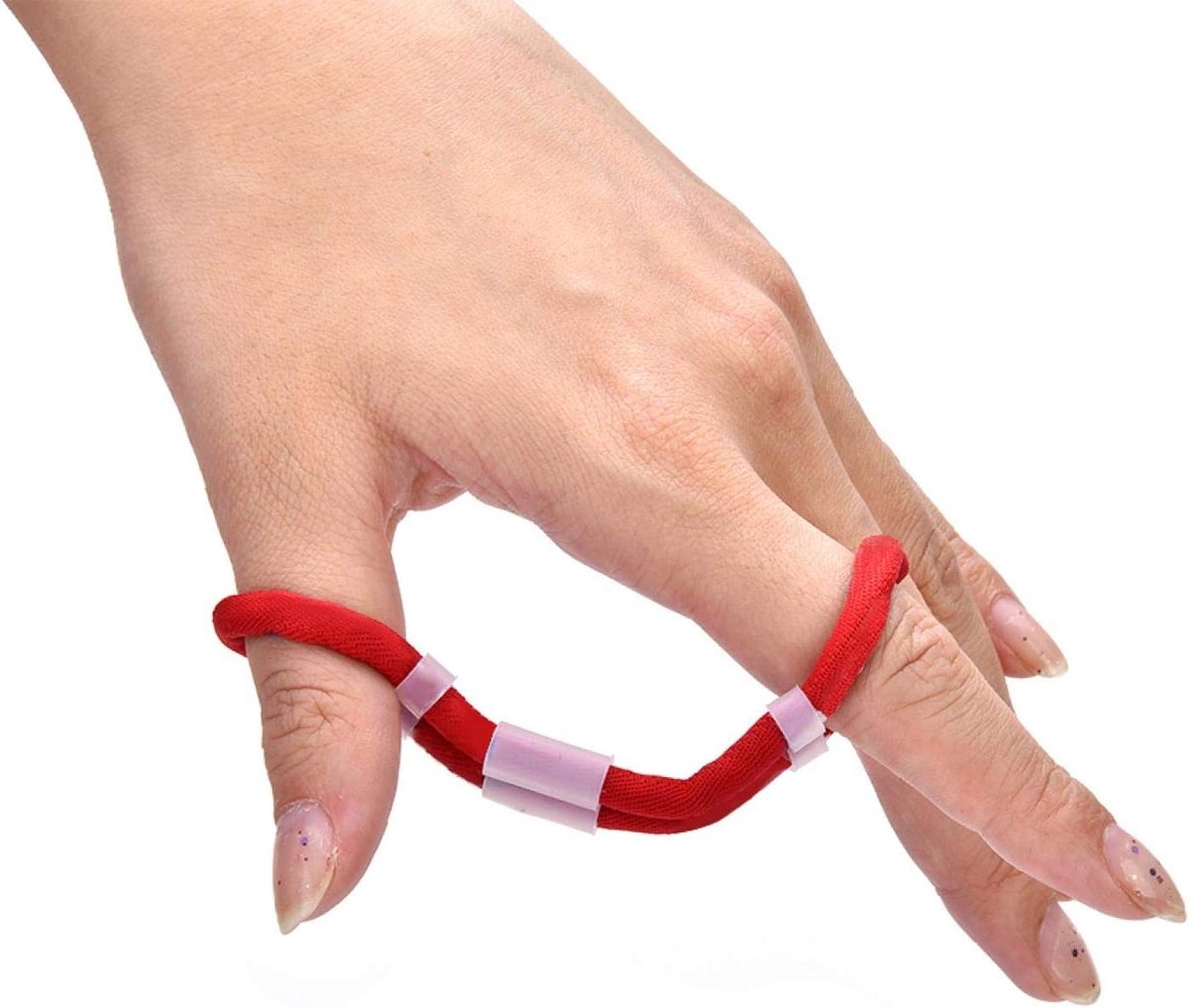 Archery Finger Sling Recurve Bow Fingerling, Adjustable Trainer Clicker Tabs Extra Comfort Padded For Outdoor Recurve - ShopVlot