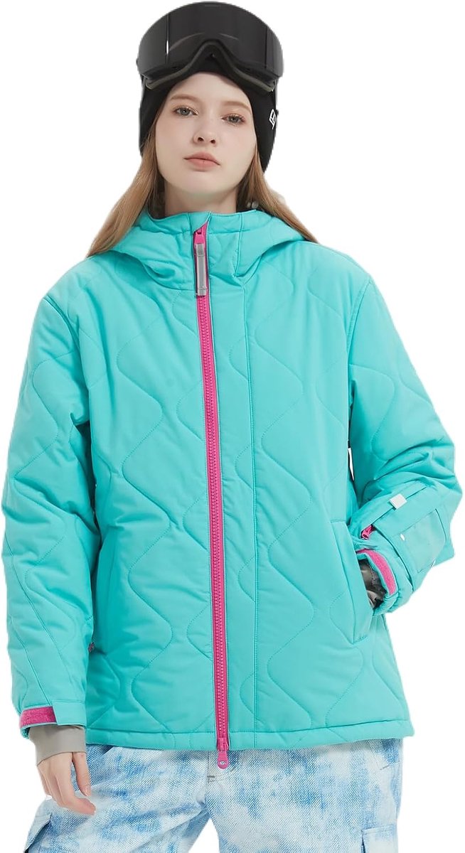 Jacks Dames Damesjas, Skikleding Winterjas Dames, Jassen Dames Warm, Ademend, Wind-, Sneeuw- en Waterdicht Damesjack