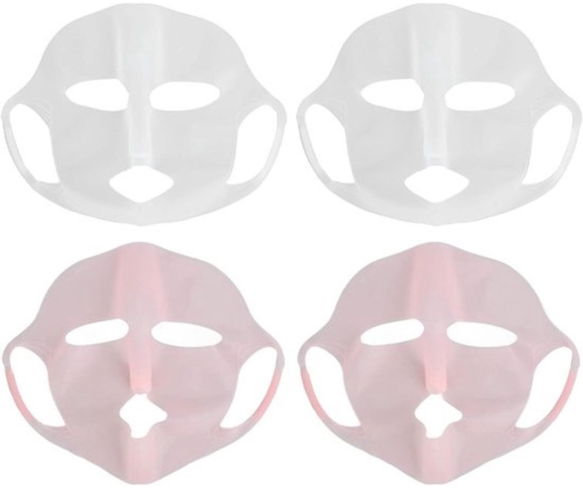 Antirimpelhouder voor gezichtsmaskers - Siliconen afdekking voor bladmaskers - Herbruikbaar en hydraterend - Voorkomt verdamping