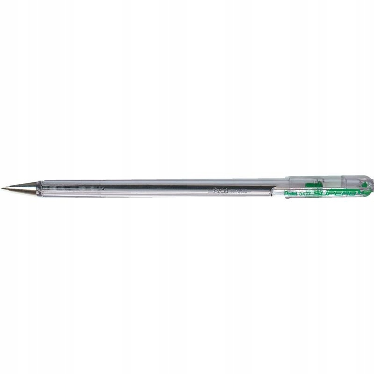 Pentel BK77 SuperB balpen - Groen, 0.7mm