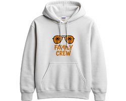 Familie Hoodie – FAMILY CREW – Zomerse Outfit – Unisex Hoodie voor Dames & Heren – Leuk Cadeau