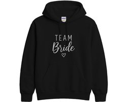 Bruidsmeisje Hoodie – TEAM Bride – Bruiloft Outfit – Unisex Hoodie voor Dames & Heren – Origineel Cadeau