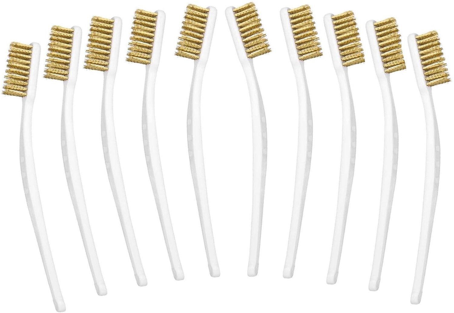 10-delige Messing Borstelset voor 3D Printers, Schoonmaken van Roest, Lasresten en Vuil
