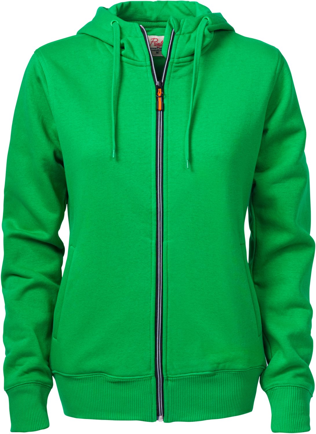 Printer Hooded Sweat Vest Overhead Lady 2262052 Oceaanblauw - Maat L