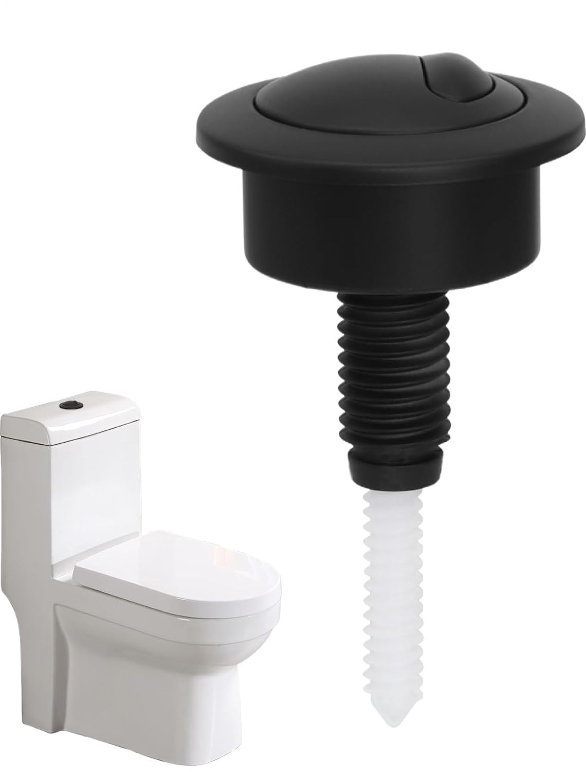 Toilettank, knop toilettank Gesloten, tweevoudig ontwerp, universele