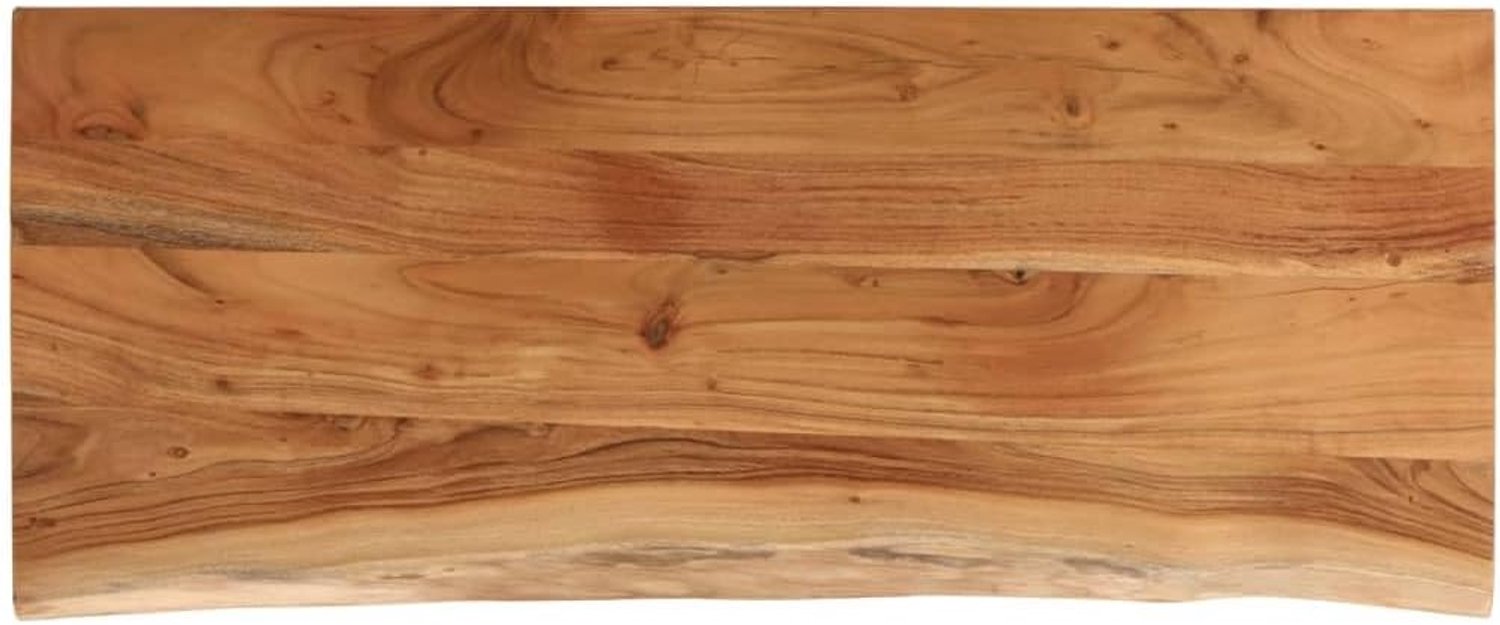 Acaciahouten tafelblad, 100 x 40 x 3,8 cm, rand