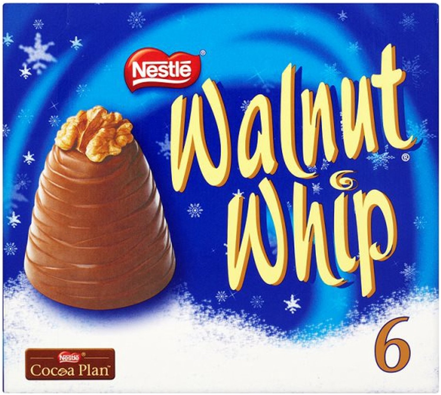 Nestle Walnut Whip - chocolade - 10 x 180 g