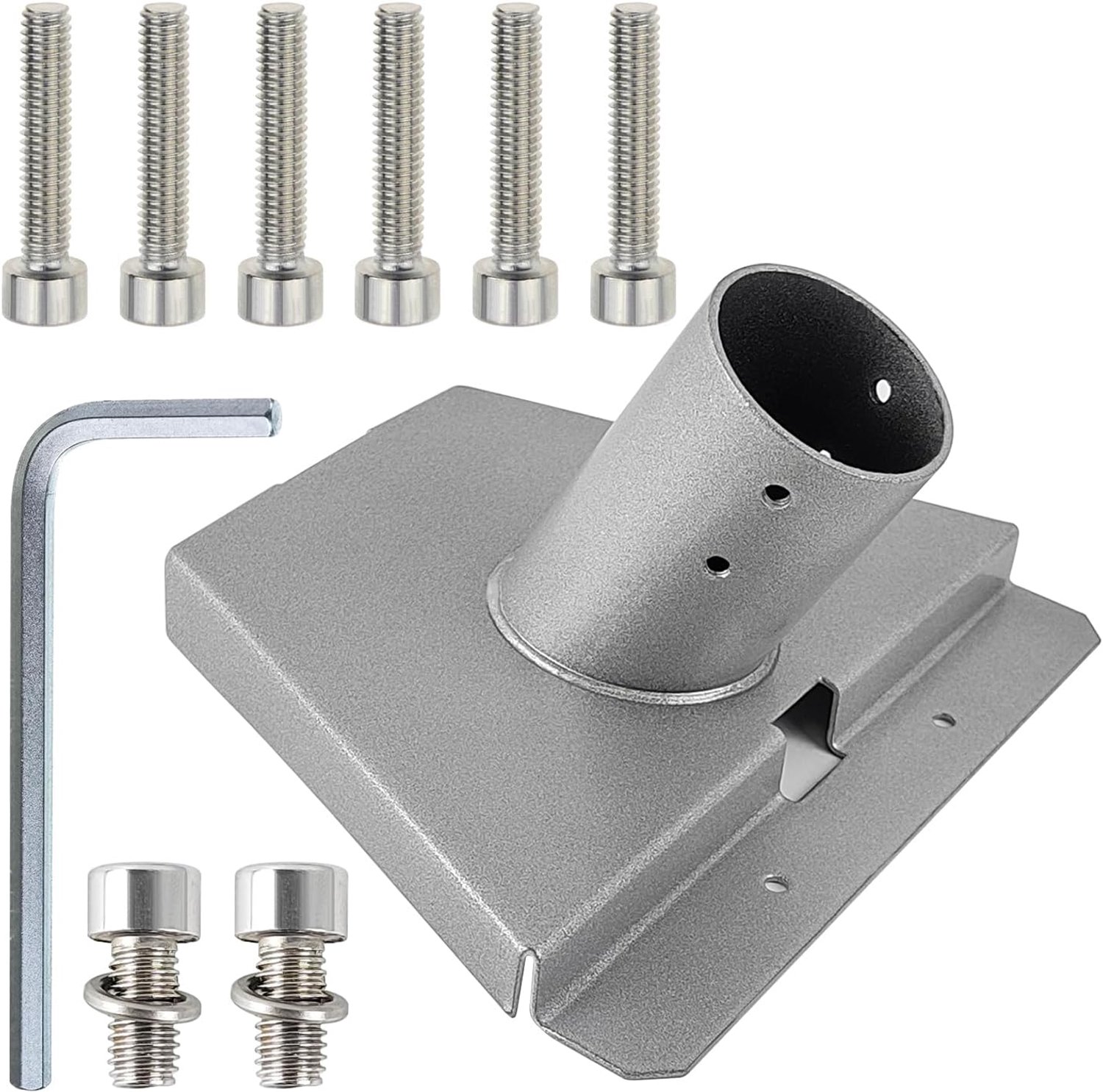 Gen 3 houder, verstelbare houder voor buitenantenne voor Starlink V3, buisadapter 25-53 mm voor Starlink internet satellietkit, stabiele plafond- of wandmontage