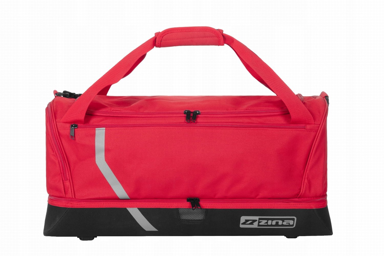 Zina Roomba Trainings- en Voetbaltas - Rood - 60L