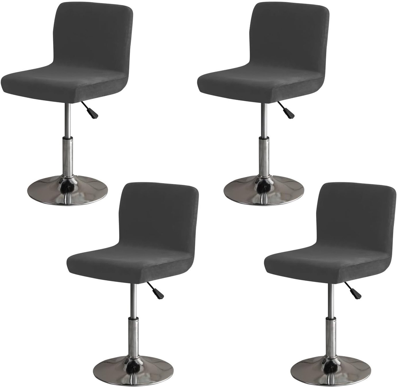 Wasbare barstoelhoezen met rugleuning - Set van 4 - Bescherming, Comfort en Stijl voor Jouw Interieur