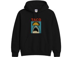 Taco Hoodie – TACO – Leuk Cadeau voor Tacos Fans – Unisex Hoodie voor Dames & Heren – Humor Cadeau