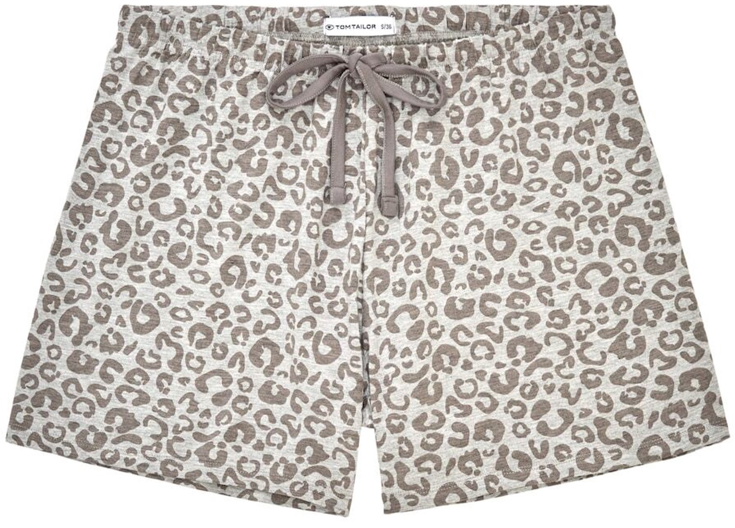 Tom Tailor Pyjamashort met print - grey-medium-allover