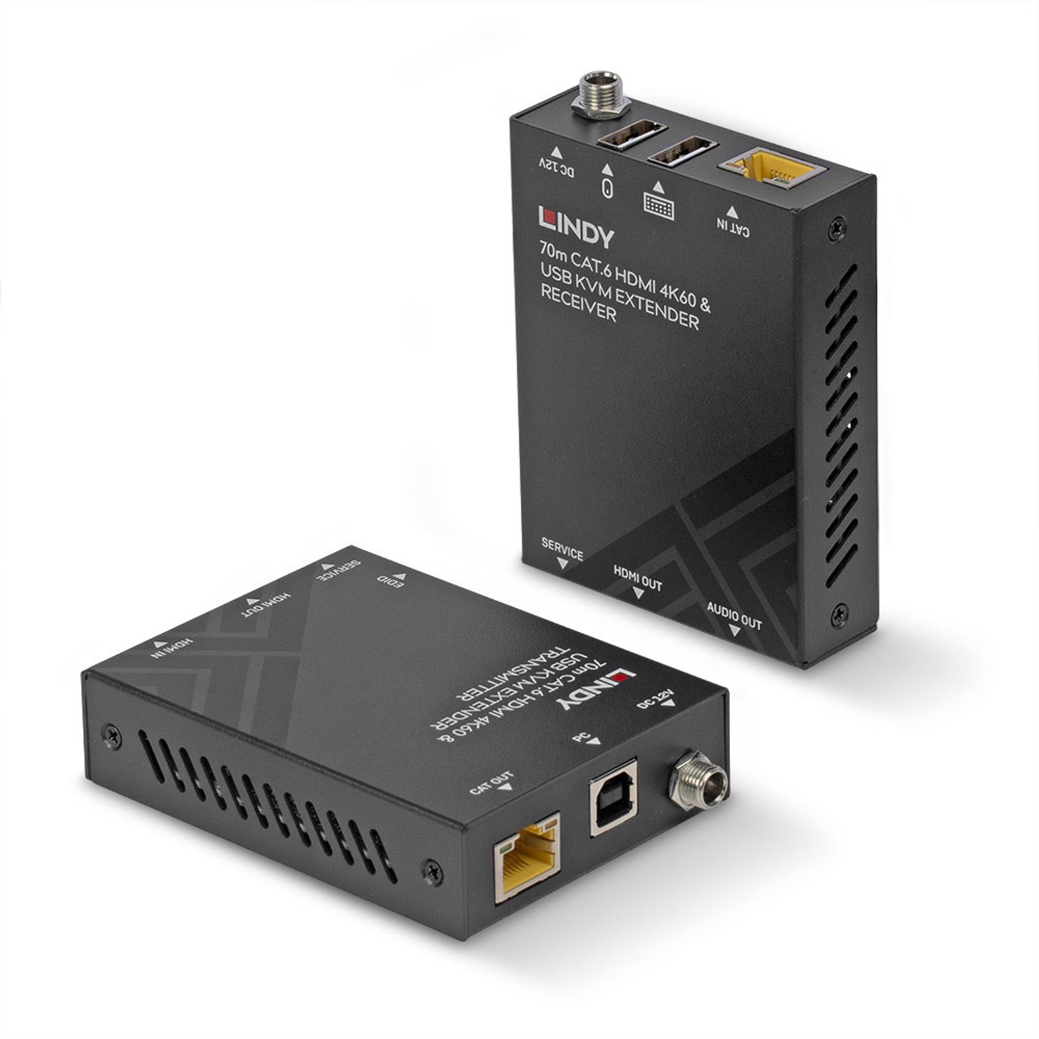 Lindy HDMI USB en Audio KVM Extender