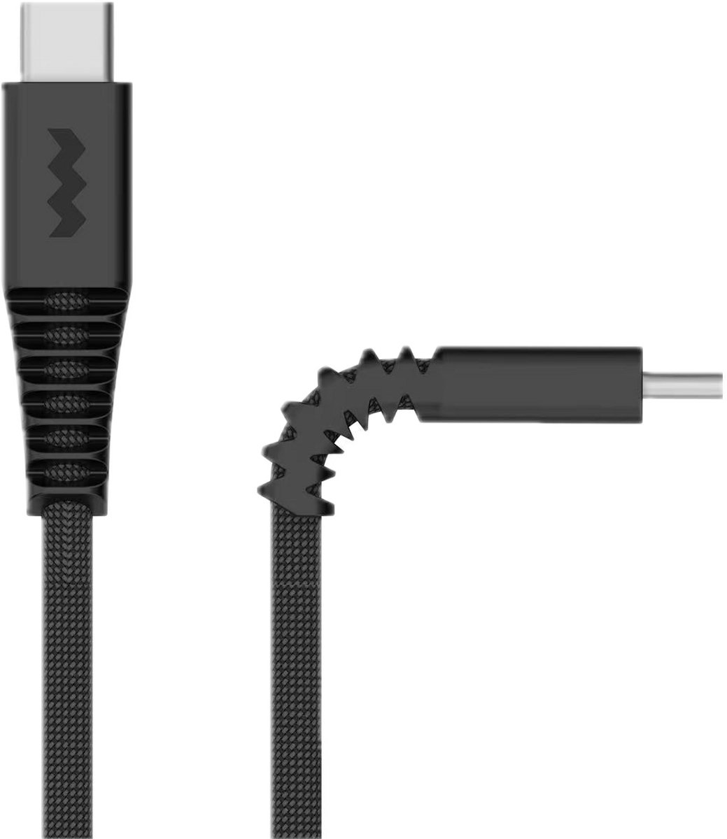 SoSkild USB-C naar USB-C kabel gevlochten 1,5 m 240W zwart