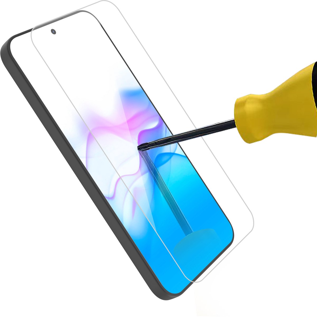 BeHello Samsung Galaxy S26 FE High impact glass screenprotector